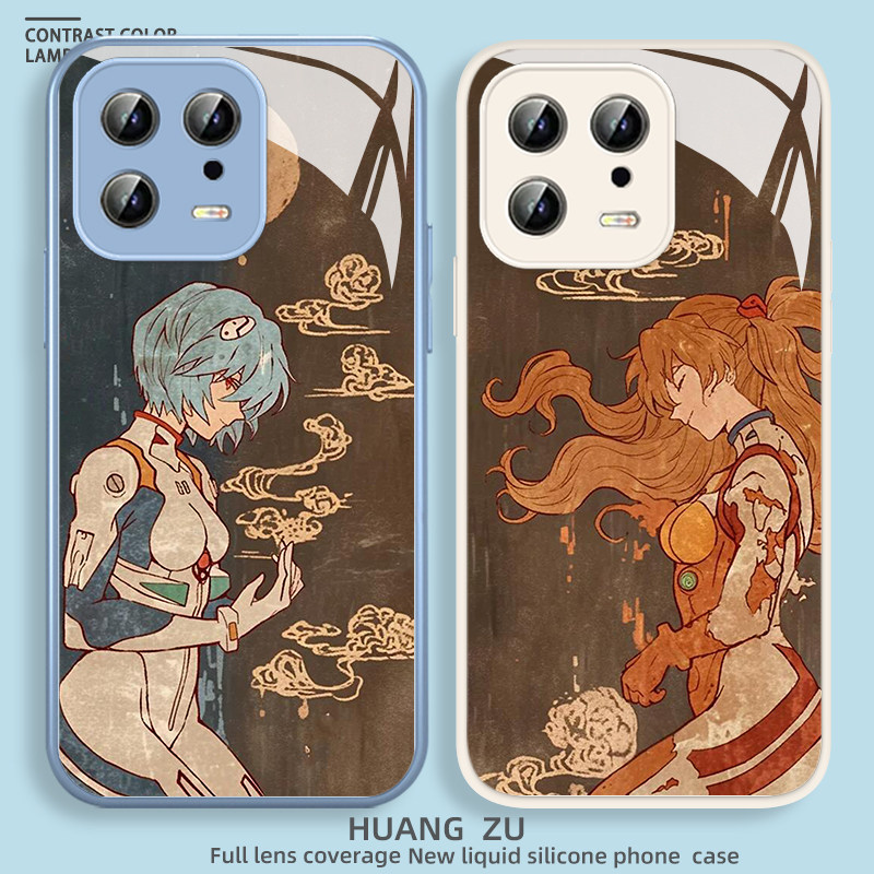 eva古风手机壳明日香绫波丽二次