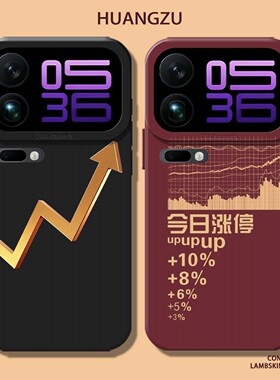 股票大涨适用小米17promax手机壳15红米k80炒股k90涨停note13pro黄金14基金k70股市turbo5max/k60/civi/12/50