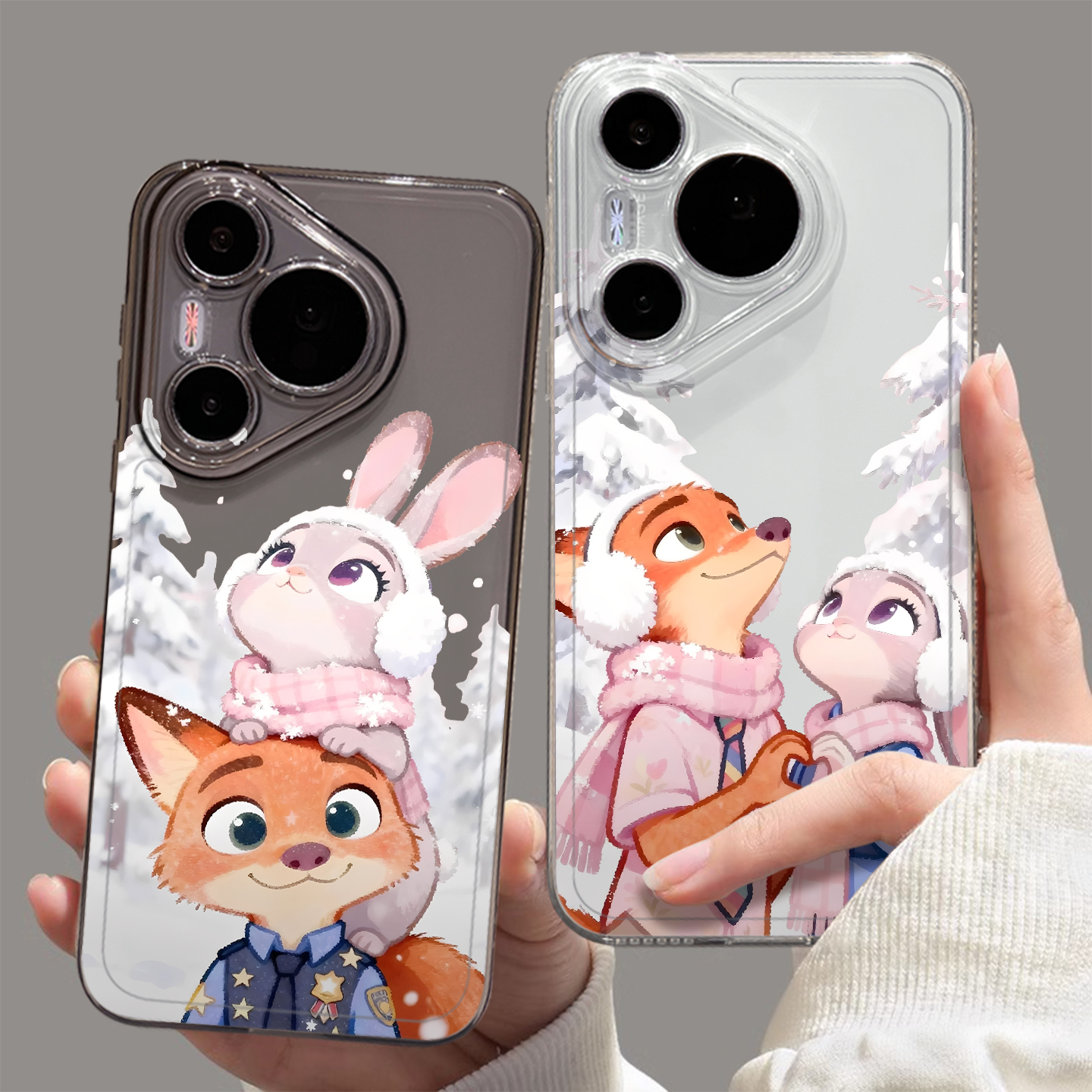 适用疯狂动物城手机壳尼克情侣