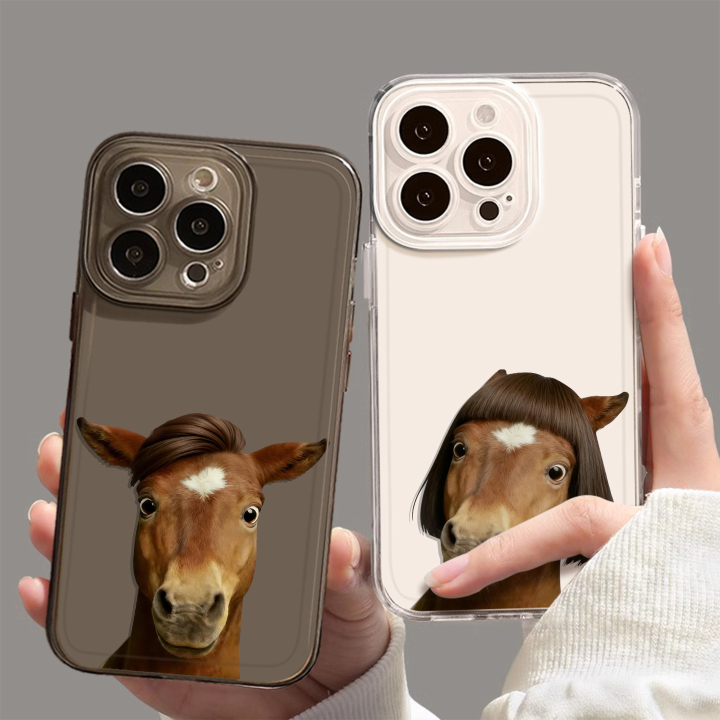 搞怪小马适用苹果17手机壳iphone16promax新年vivos50情侣opporeno15抽象findx9pro/x300/iqooneo11一加ace6t,3C数码配件,手机保护套/壳,淘宝优惠券,粉丝福利购,淘宝优惠卷