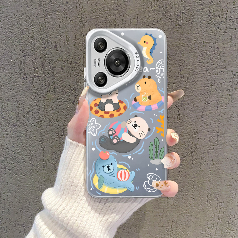 适用华为手机壳卡皮巴拉小动物