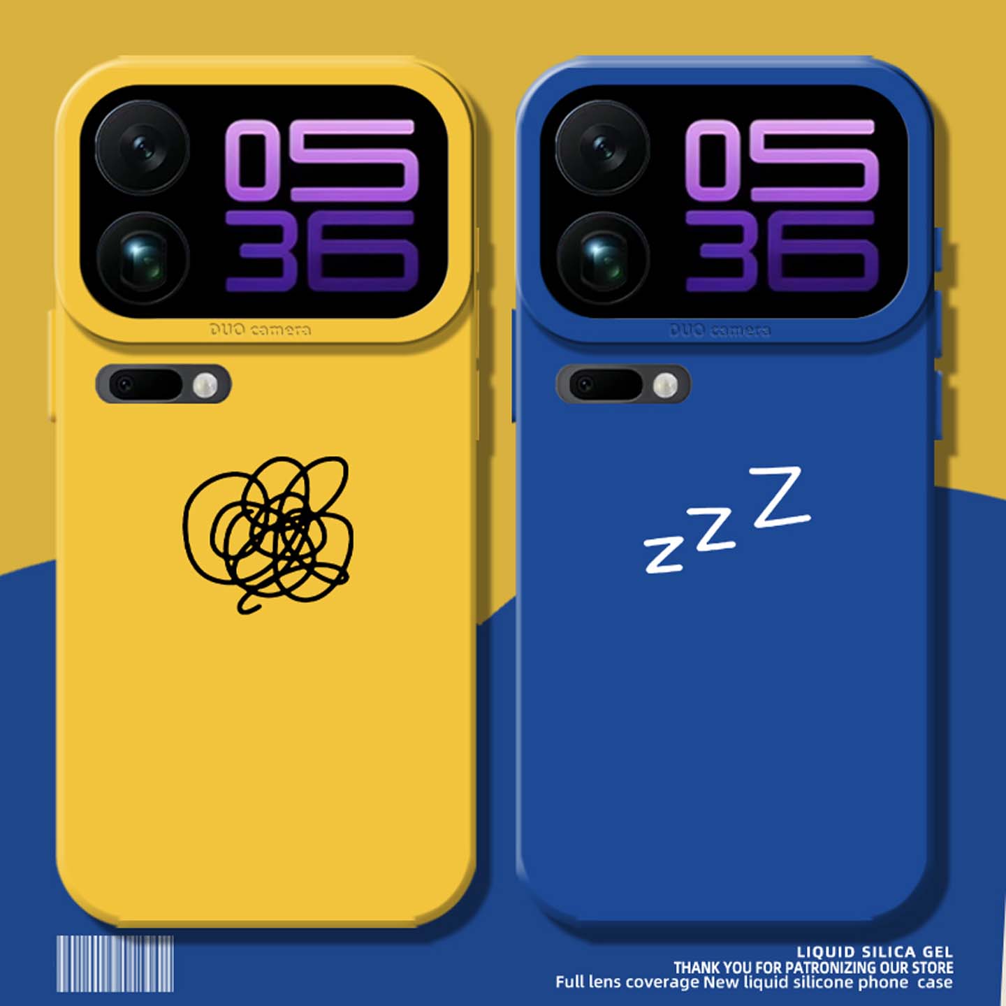 适用凌乱线条情侣手机壳搞怪创意