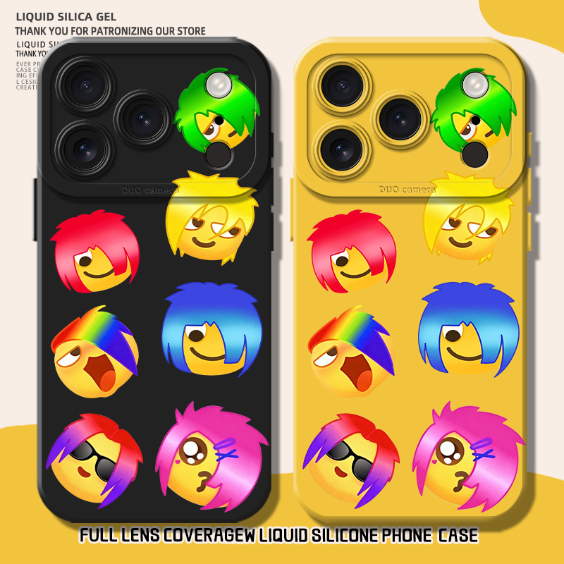 适用杀马特表情包手机壳非主流