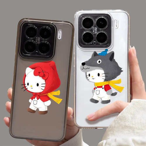 适用hellokitty手机壳情侣小红帽