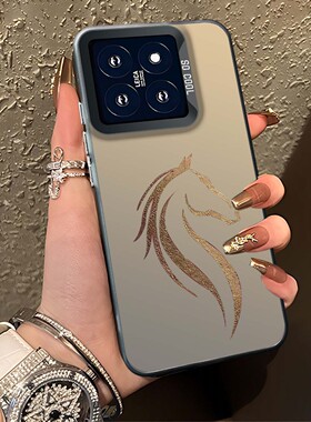 马年手机壳适用小米15新年17ultra红米k80本命年note14pro+国风k70/13/k90/turbo4pro/k60/k50/k40套civi5pro