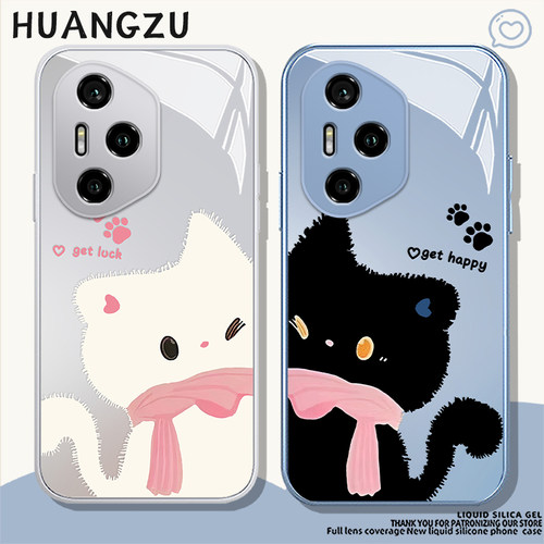 适用情侣手机壳小猫卡通
