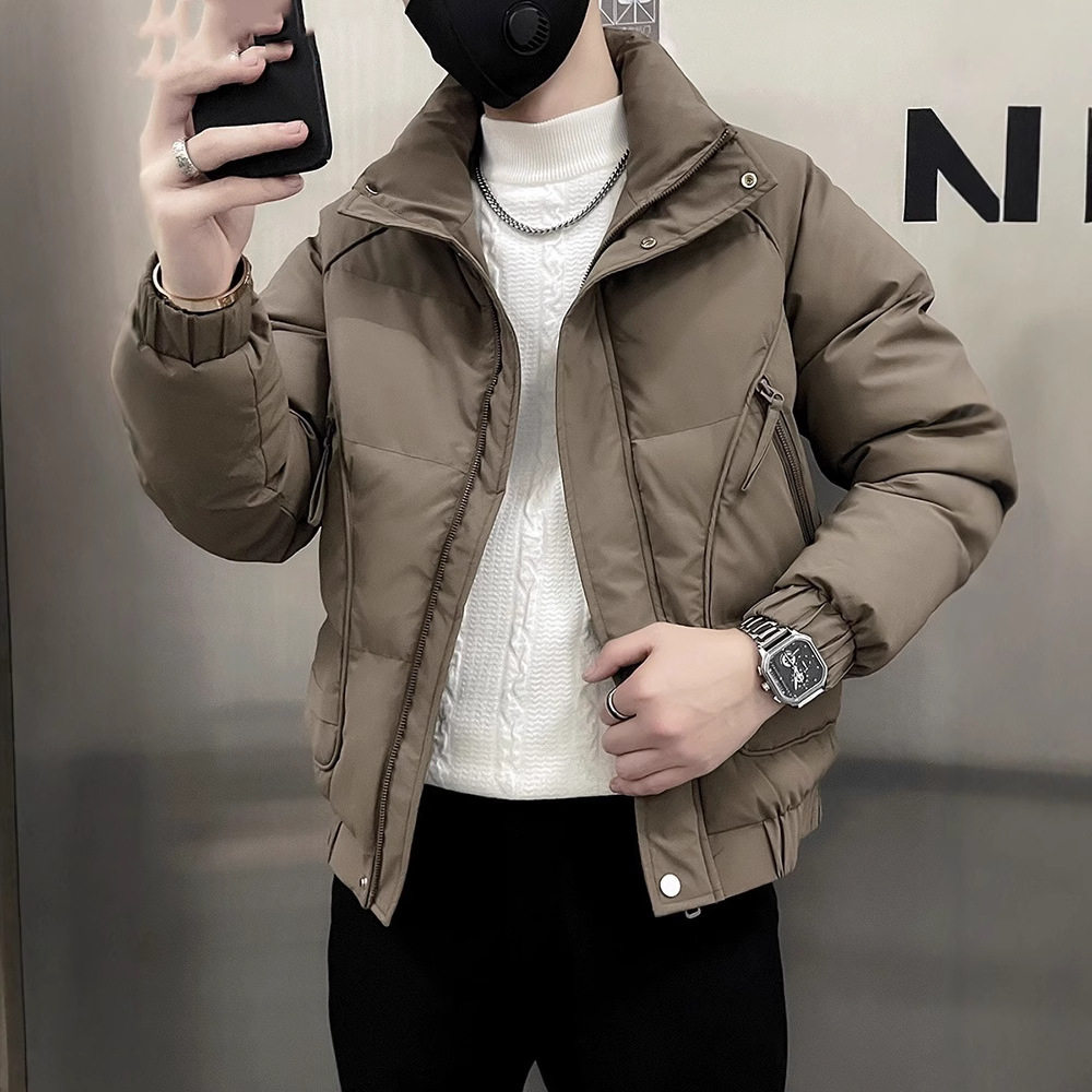 加厚棉衣男冬季外套潮牌痞帅爆款羽绒棉服高级感男士冬装短款棉袄