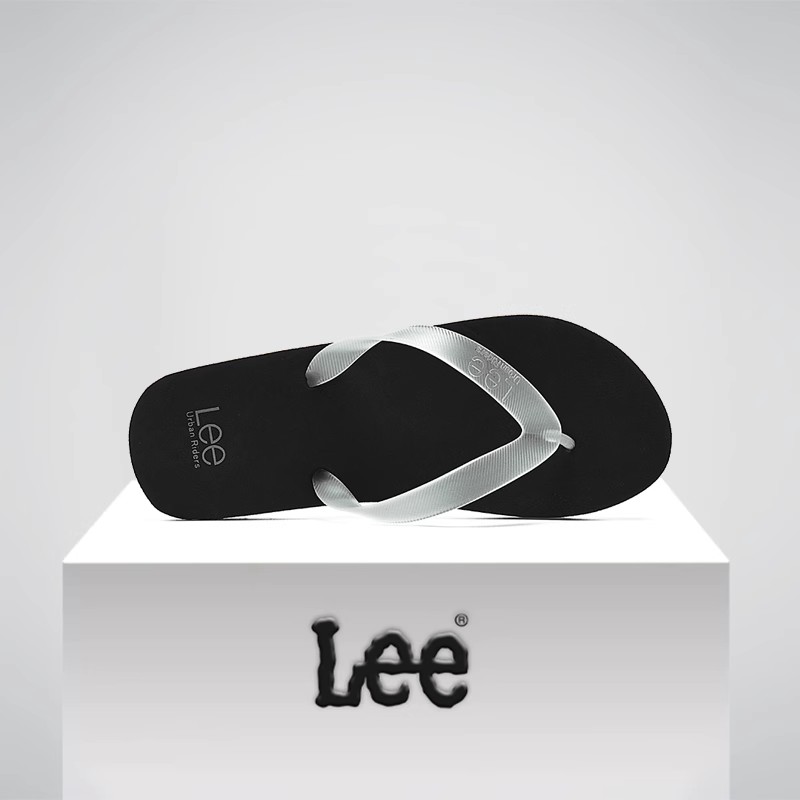 Lee官方软底人字拖男生凉拖高级感防滑夹拖夏天新款夹脚拖鞋男潮