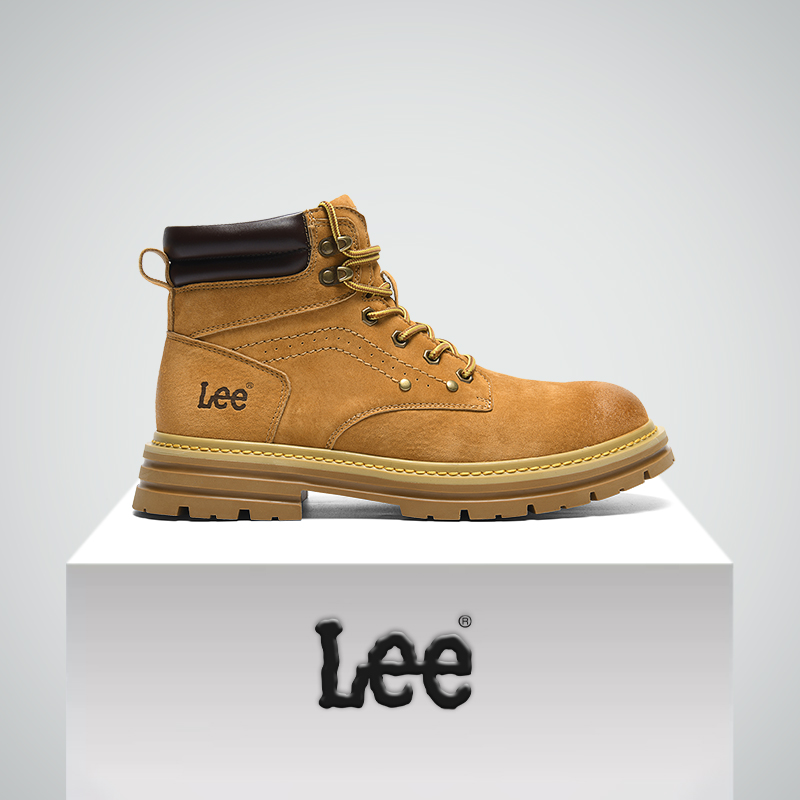 Lee旗舰店休闲马丁靴男士工装靴