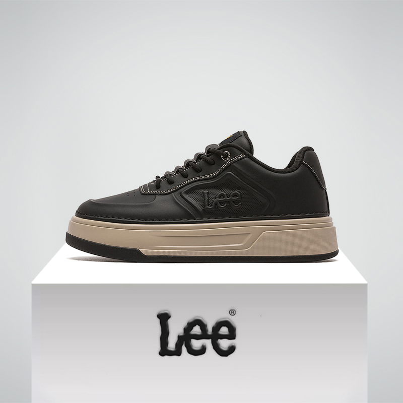Lee透气厚底休闲板鞋男款