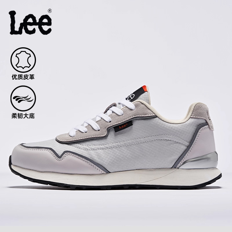 Lee男款休闲鞋复古潮流德训鞋