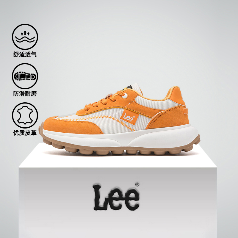 Lee春秋运动鞋休闲透气阿甘鞋