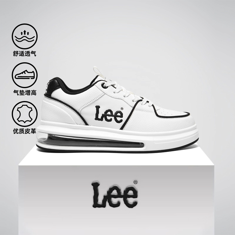 Lee缓震低帮潮流百搭休闲小白鞋