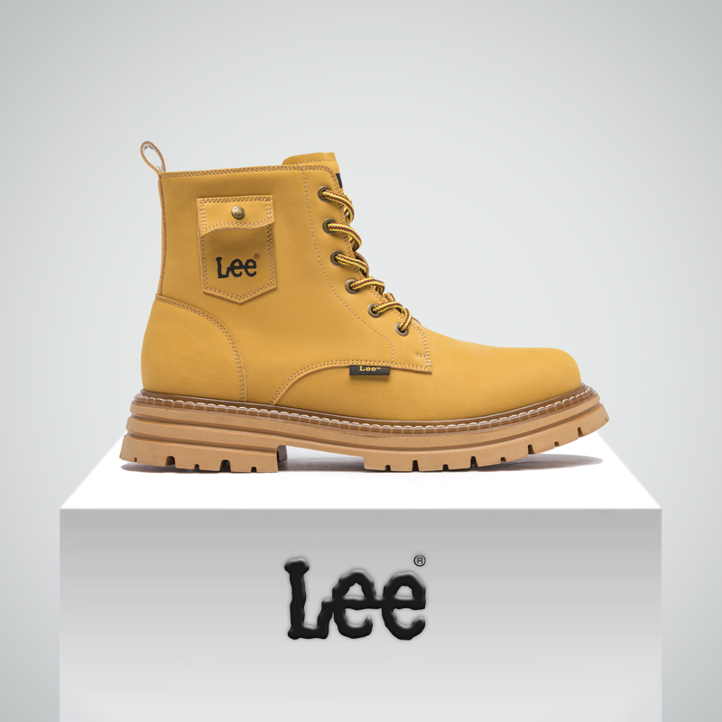 Lee工装风马丁靴冬季靴子