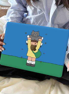 夏日甜心适用于苹果华为电脑macbook15保护壳mac笔记本新款2025檀雪M2pro15寸macbookair13膜M3轻薄冰晶壳