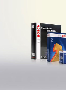 适配现代IX35途胜LIX25悦纳胜达逸行博世三滤机油空气滤空调滤芯