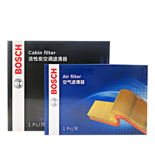 博世套装适配丰田威兰达汉兰达凌放威飒皇冠陆放空气滤芯空调滤芯