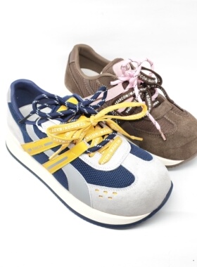 意尔康2026春季新款女鞋网面透气休闲运动鞋女跑步鞋6181AD15493Y