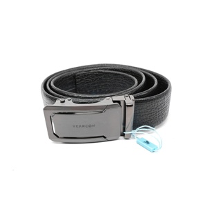 意尔康皮带2025新款时尚百搭自动扣腰带牛皮男士商务休闲53A45317