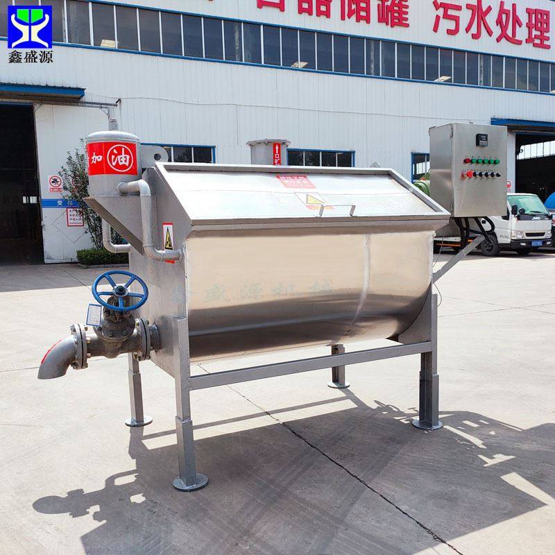 猪内脏下脚料板油熬炼锅 大型牛油精炼锅 动物油炼油锅 3吨榨油锅