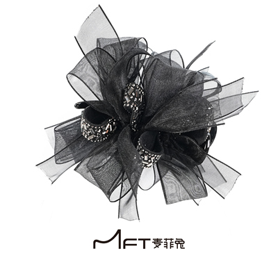 星茴丸子夹蓬松显发量懒人发饰