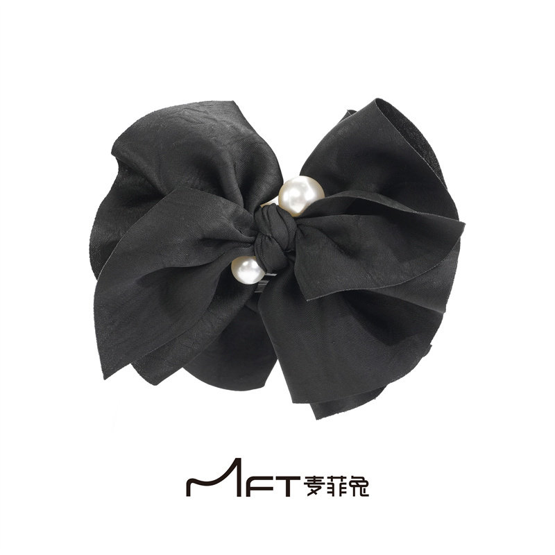 麦菲兔赫本珠丸子夹法式赫本风显发量职业百搭懒人丸子抓夹盘发,饰品/流行首饰/时尚饰品新,发饰,淘宝优惠券,粉丝福利购,淘宝优惠卷