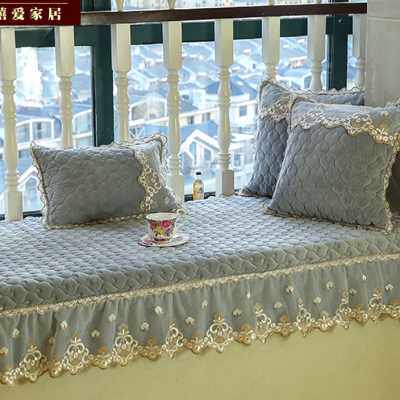 四季欧式飘窗垫子窗台垫可机洗定做2022新款卧室阳台垫榻榻米坐垫