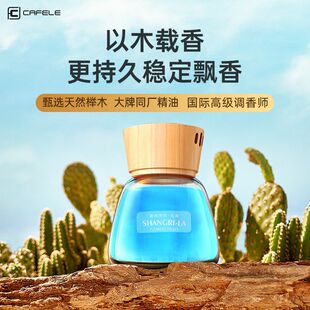 汽车榉木香薰内饰香薰除异味神器车载香氛高档摆件饰品持久 新品
