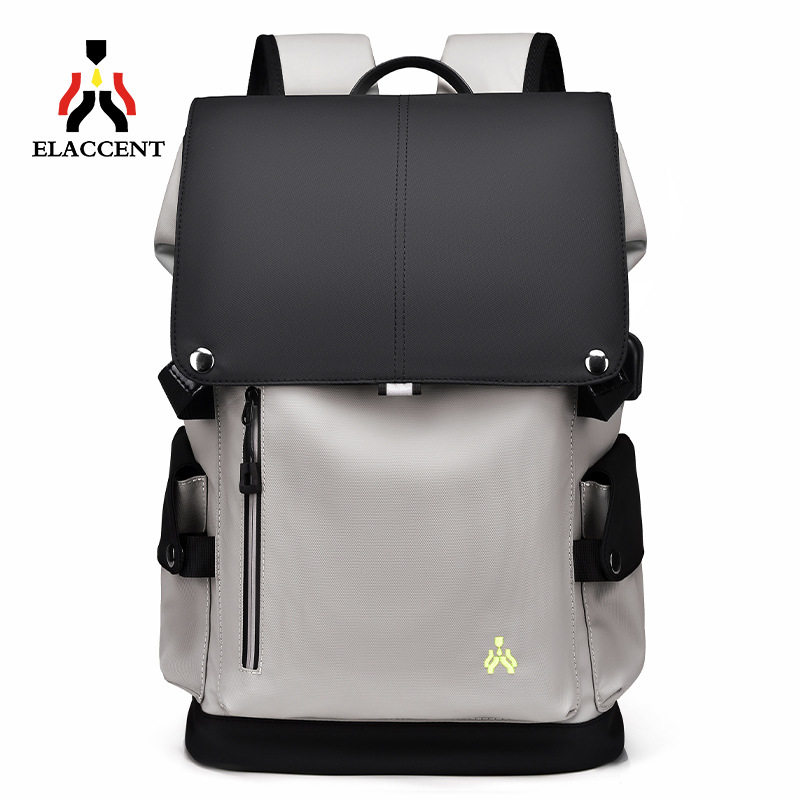 新品 大学生书包ins初高中生双肩包时尚大容量电脑包女撞色旅行背