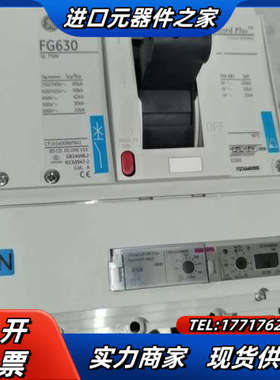 原装GE通用塑壳断路器FG630.4P.630A附件全齐议价