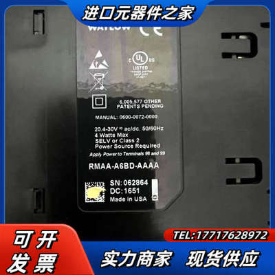 WATLOW  RMAA-RMAA-A6BD-AAA议价