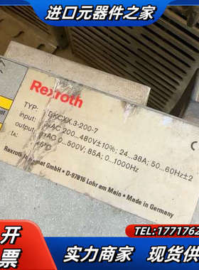 力士乐伺服驱动器DKC01.3-200-7-FW议价