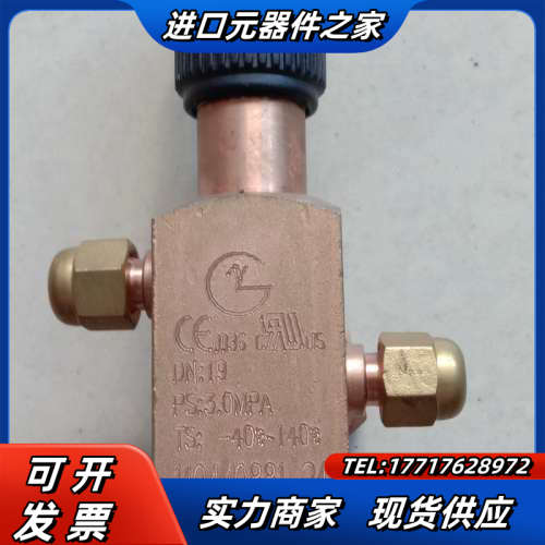 DN19安全阀，PS:3.0MPA，TS:-40-140度，议价