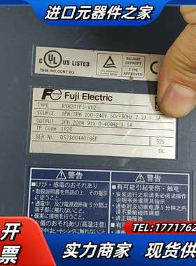 驱动器 RYH201F5-VV2  200W 成色如图所议价