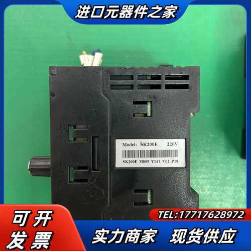 JSCC精研调速器SK200E内置式数显单相220V议价