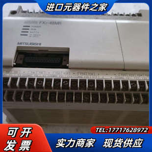 成色如图 FX2 功能测试完好 PLC 两侧议价 48MR