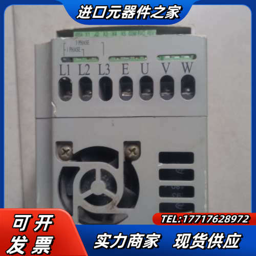 易能变频器EDS800一2S0007R，成色外观如图议价