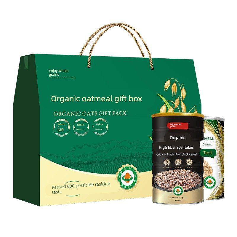 无蔗糖有机高纤黑燕麦片食营养品长辈中老年中秋节送礼盒装800g,咖啡/麦片/冲饮,纯燕麦片,淘宝优惠券,粉丝福利购,淘宝优惠卷