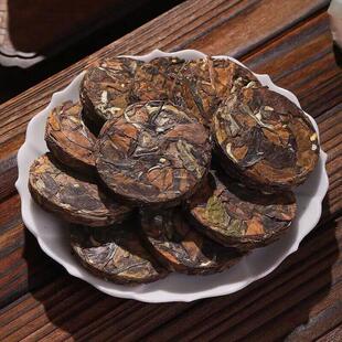 棠谦福鼎老白茶太姥山陈年寿眉白茶醇厚小饼老白茶小茶饼500g袋装