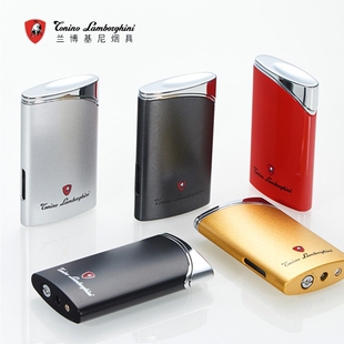 官方正品兰博基尼打火机防风蓝焰直冲男女生日商务送礼高档火机