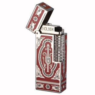 正品法国S.dubtnt都柏特打火机手工雕花充气便携高档黄铜男士礼品