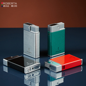 意大利诺贝达打火机防风双火雪茄开孔器充气高档定制刻字男士 送礼