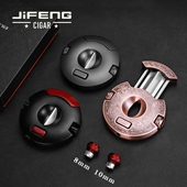 V口便携唐草高档带开孔器雪茄钳送礼盒男士 风雪茄剪新款 季 正品