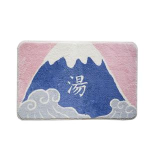 简约卫生间浴门口吸水地垫防滑地毯室卧室is风家用脚垫 卡n通日式