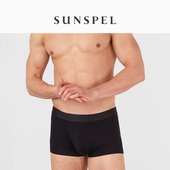 用全棉低腰平角短裤 四角内裤 四季 款 两件装 SUNSPEL男士