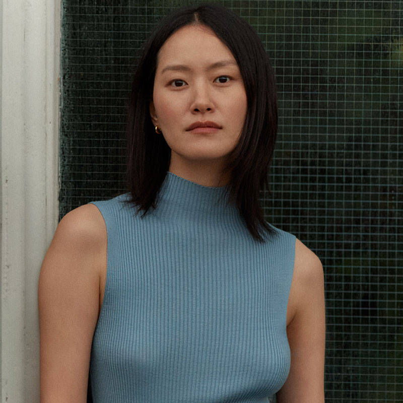 SUNSPEL女士早秋真丝背心