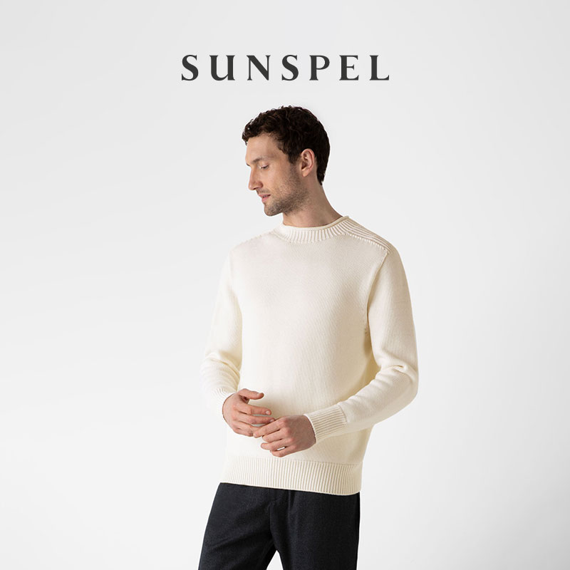 SUNSPEL男士秋冬羊毛针织衫