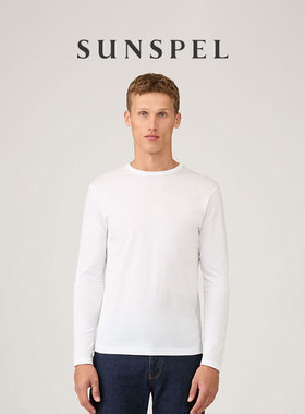 【经典T恤】SUNSPEL男士秋冬Supima棉长袖经典T恤 Light weight