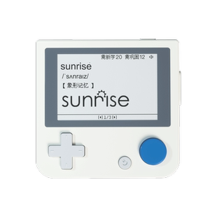 百词斩英语单词机小初高课本背单词学习神器真人外教发音便携墨水屏词典点读墨水屏官方自营