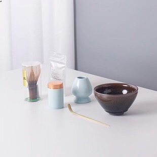 宋代点茶工具全套点茶器具套装宋筅紫竹真建盏宋式带布包节日送礼